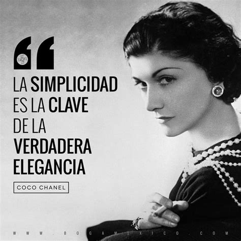 la frase de coco chanel|Coco Chanel quotes simplicity.